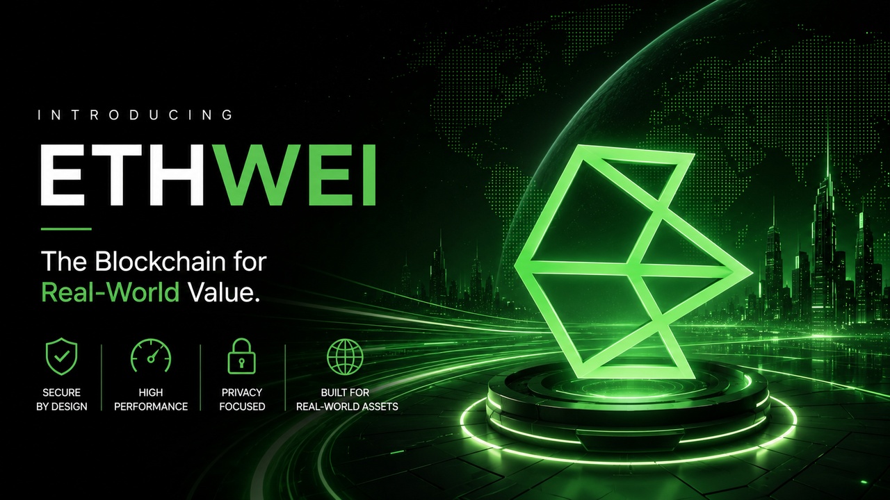Introducing Ethwei: A Boring Blockchain for Real World Assets