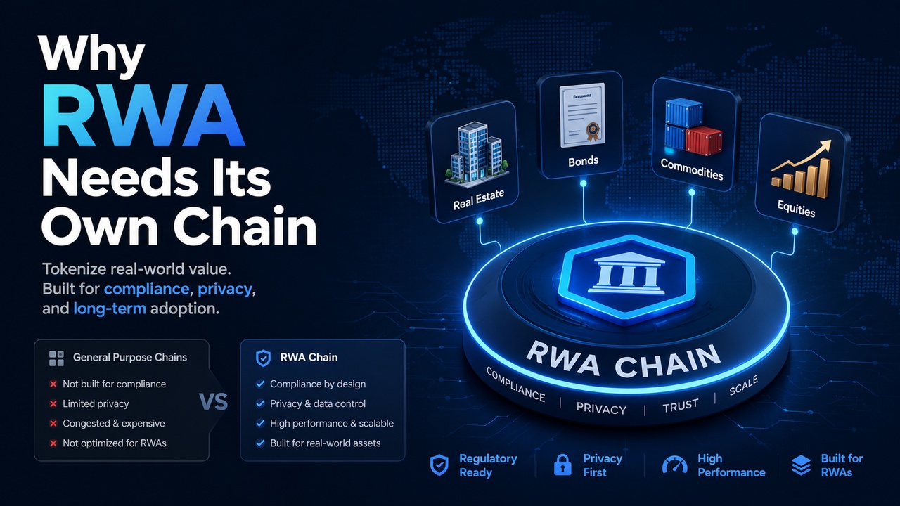 Why Real World Assets Need Their Own Chain